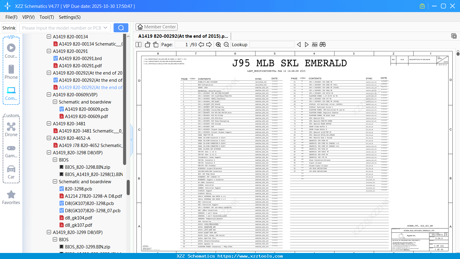 Laptop Apple A1419 820-00292(At The End Of 2015)